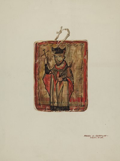 Ołtarz, 1935-1942. autorstwa Majel G. Claflin