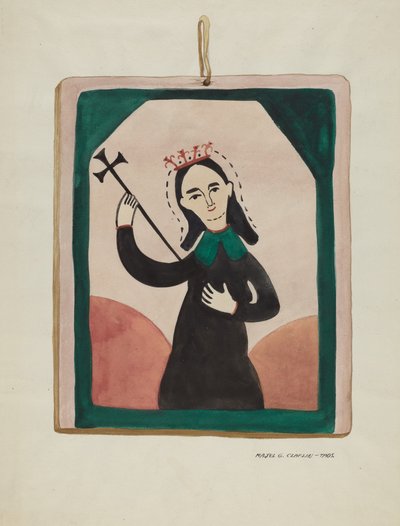 Ołtarz Dziewicy, ok. 1930 r. 1937. autorstwa Majel G. Claflin