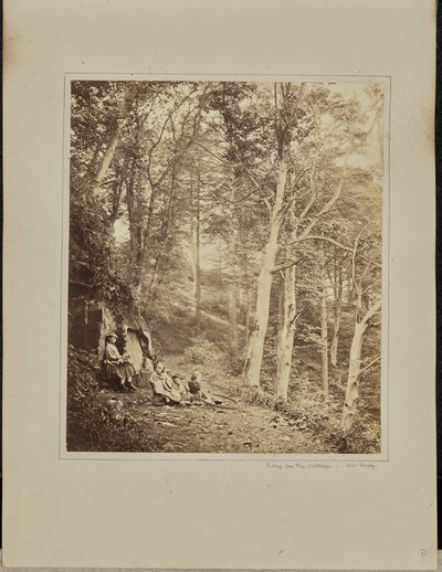 Odpoczynek od gry. Winterdyne autorstwa Major F. Gresley