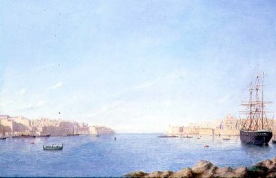 Port w Valletcie autorstwa Maltese School