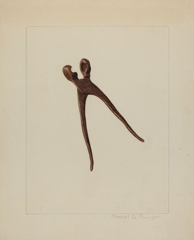 Forma pocisku, c. 1938. autorstwa Manuel G. Runyan