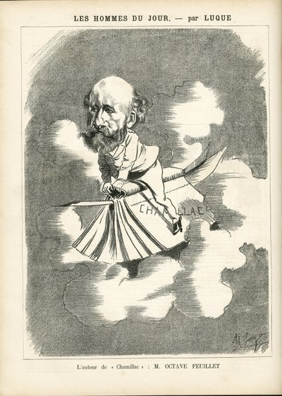 Ilustracja Manuela Luque (1854-1919) w La Caricature (1880) autorstwa Manuel Luque