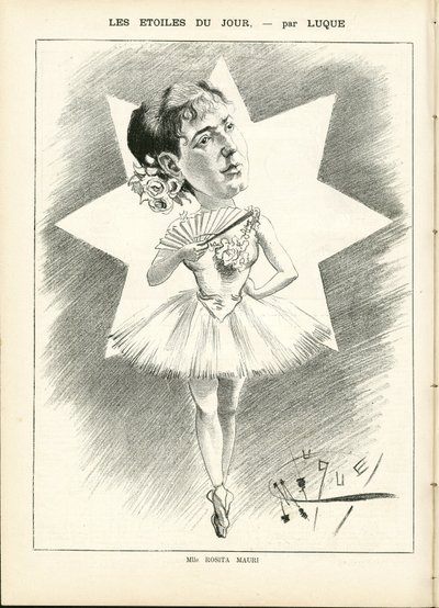 Ilustracja Manuela Luque (1854-1919) w La Caricature (1880) autorstwa Manuel Luque