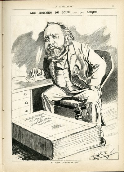 Ilustracja Manuela Luque (1854-1919) w La Caricature (1880) autorstwa Manuel Luque