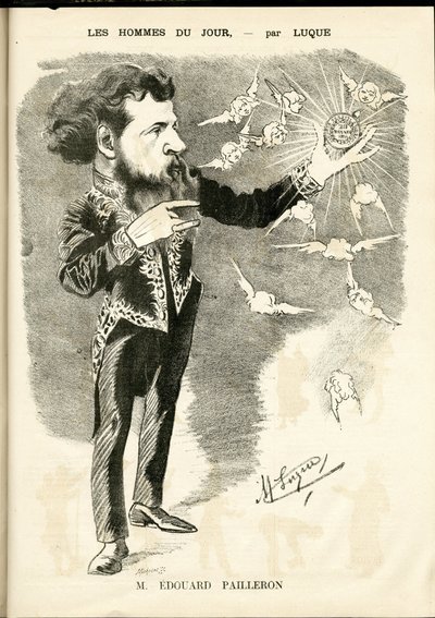 Ilustracja Manuela Luque (1854-1919) w La Caricature (1880) autorstwa Manuel Luque
