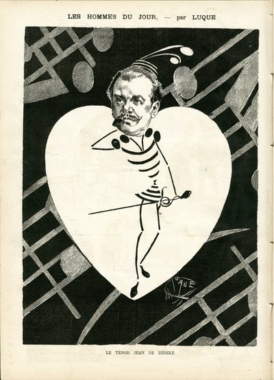Ilustracja Manuela Luque (1854-1919) w La Caricature (1880) autorstwa Manuel Luque