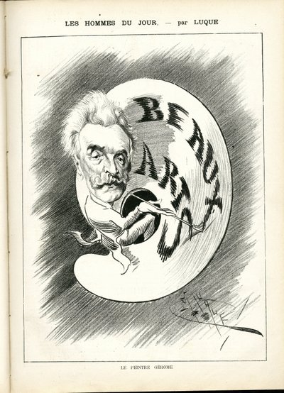 Ilustracja Manuela Luque (1854-1919) w La Caricature (1880) autorstwa Manuel Luque