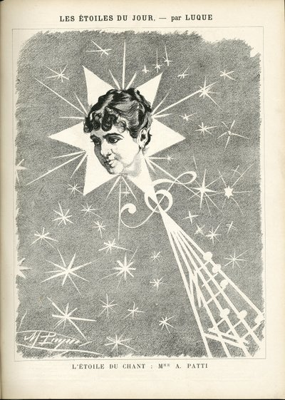 Ilustracja Manuela Luque (1854-1919) w La Caricature (1880) autorstwa Manuel Luque