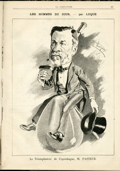 Ilustracja Manuela Luque (1854-1919) w La Caricature (1880) autorstwa Manuel Luque