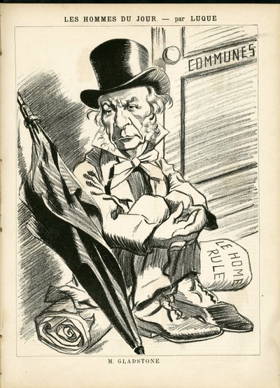 Ilustracja Manuela Luque (1854-1919) w La Caricature (1880) autorstwa Manuel Luque