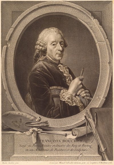 Francois Boucher autorstwa Manuel Salvador Carmona