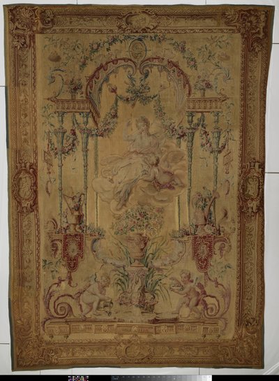 Gobelin przedstawiający Wenus, symbolizujący wiosnę autorstwa Manufacture Royale des Gobelins