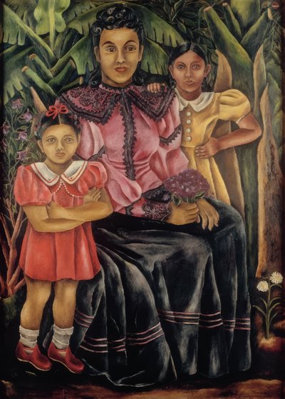 Moje siostrzenice autorstwa María Izquierdo