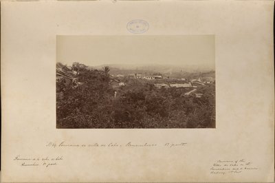 Panorama willi w Cabo, Pernambuco - część 1 autorstwa Marc Ferrez