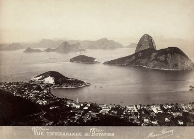 Widok na Botafogo, Brazylia autorstwa Marc Ferrez