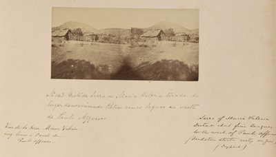 Widok na Serra de Maria Valéria z miejsca zwanego Retero pięć lig na zachód od Paulo Affonso autorstwa Marc Ferrez