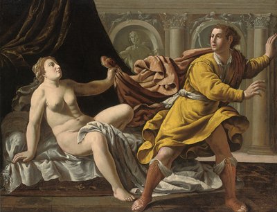 Żona Józefa i Potyfara autorstwa Marcantonio Bassetti