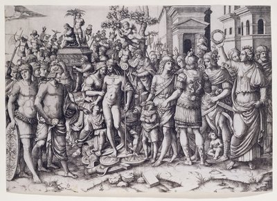 Triumf (grawerunek) autorstwa Marcantonio Raimondi