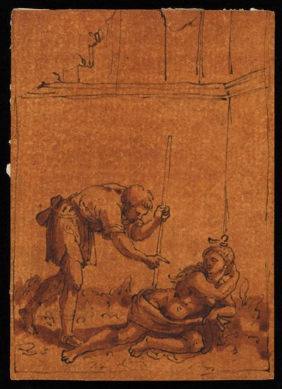 Cymon i Ifigenia autorstwa Marcantonio Raimondi