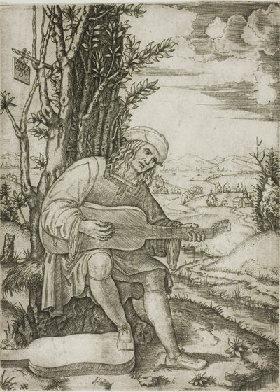 Filoteusz Achillini autorstwa Marcantonio Raimondi