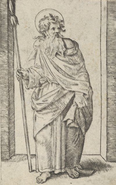 Św. Macieja 1500-1534. autorstwa Marcantonio Raimondi