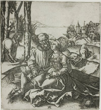 Chora para (oferta miłości) autorstwa Marcantonio Raimondi