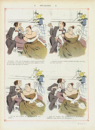 Ilustracja do Le Rire autorstwa Marcel Amable O.L. Capy