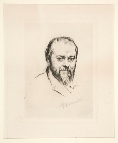 Portret J.J. kura autorstwa Marcellin Desboutin