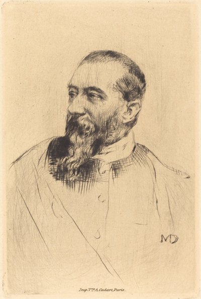 Alfons Karr autorstwa Marcellin Gilbert Desboutin