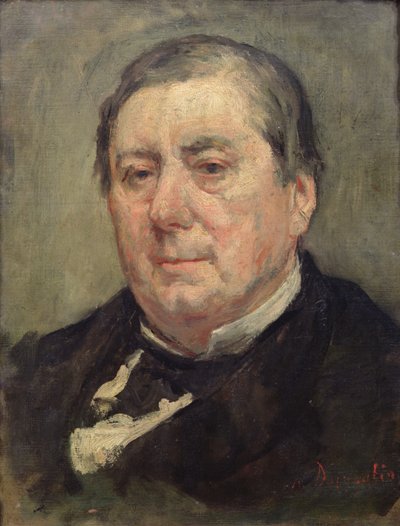 Portret Eugeniusza Labiche (1815-1888) (malarstwo) autorstwa Marcellin Gilbert Desboutin