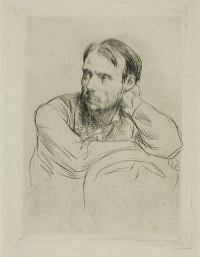 Portret Renoira autorstwa Marcellin Gilbert Desboutin