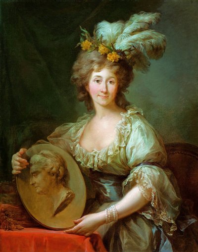 Polish: Portret Anny Karoliny Doroty Biron, księżnej kurlandzkiej Portrait of Anna Charlotta Dorothea Biron, Princess of Courland autorstwa Marcello Bacciarelli