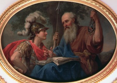 Mądrość, ok. 1777 (olej na płótnie) autorstwa Marcello Bacciarelli