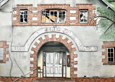Historyczne wejście do Centenary Hall autorstwa Marchelle de Kock