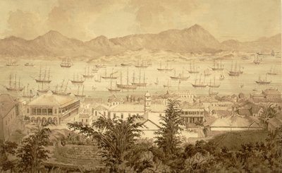 Port w Hongkongu autorstwa Marciano Antonio Baptista