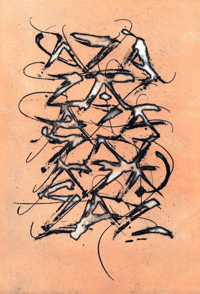 AZA, 2002 (akwatinta cukrowa) autorstwa Marco Campedelli