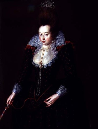 Portret Lady Mountjoy, lat 29 autorstwa Marcus Gheeraerts