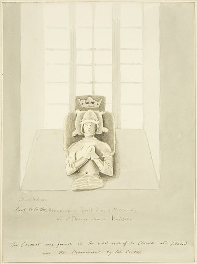 Wizerunek Roberta, księcia Normandii, w St Philip