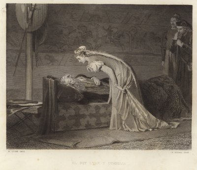 Król Lear i Cordelia autorstwa Marcus Stone