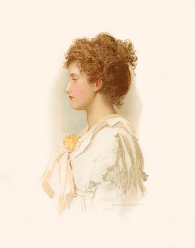 Adeline Tennysona autorstwa Marcus Stone
