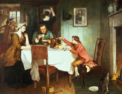 Młody James Watt bawi się Steam autorstwa Marcus Stone