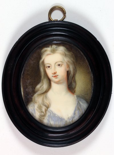 Lady Katarzyna (Katherine) Hyde, księżna Queensberry (emalia) autorstwa Margaret  Smith