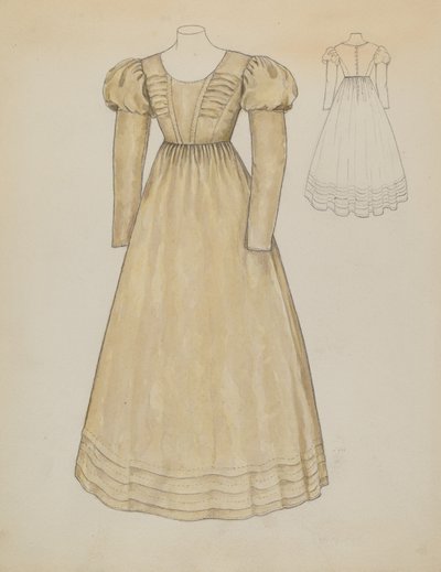 Suknia Kwakrów, ok. 1936. autorstwa Margaret Concha