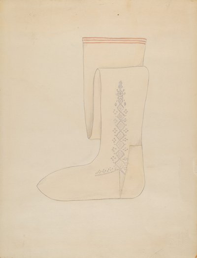Pończochy, ok. 1936. autorstwa Margaret Concha