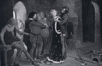 Piękna panna z Kentu pocałowana przez powstańców AD1381 autorstwa Margaret Dovaston