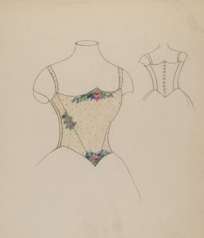 Gorset autorstwa Margaret Knapp