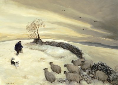 Ponury zimowy dzień autorstwa Margaret Loxton