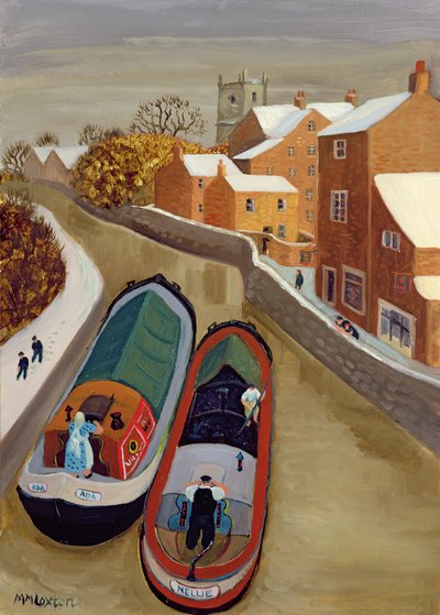 Wąskie łodzie autorstwa Margaret Loxton