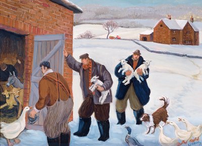 Trzej Pasterze autorstwa Margaret Loxton