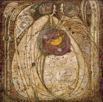 Serce róży autorstwa Margaret MacDonald Mackintosh